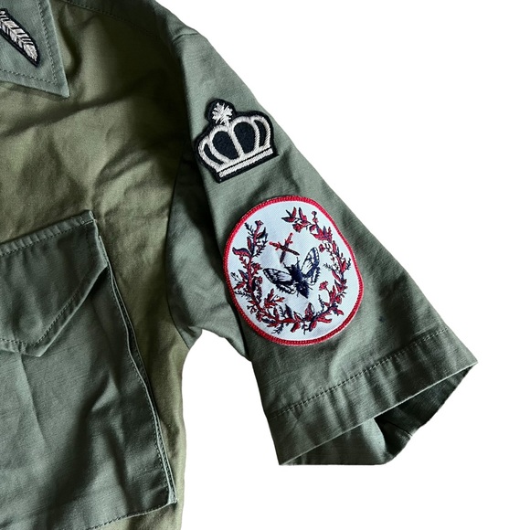 RAG & BONE Baldwin Shirt Jacket Olive Green Military Size XXS TTP Denim - Picture 5 of 15